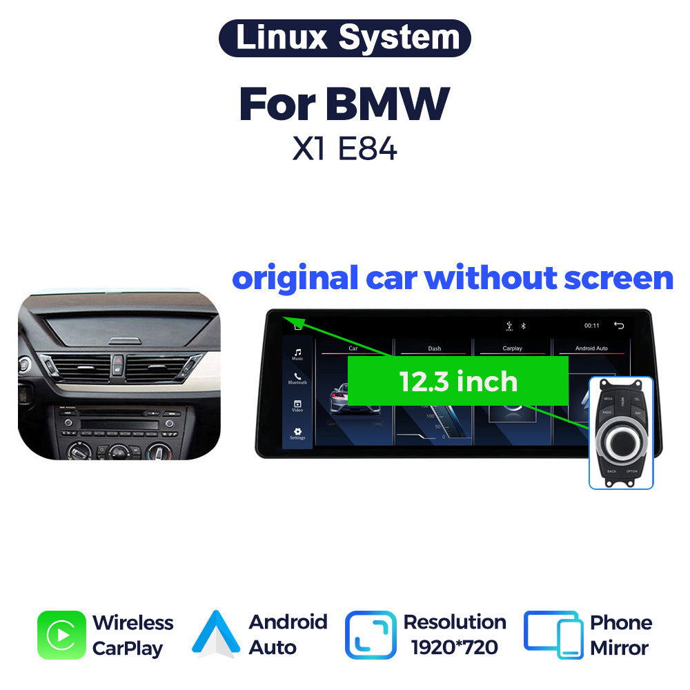 Suitable for bmw x1 e84 2009-2015 bmw x1 e84 linux restoration large screen carplay