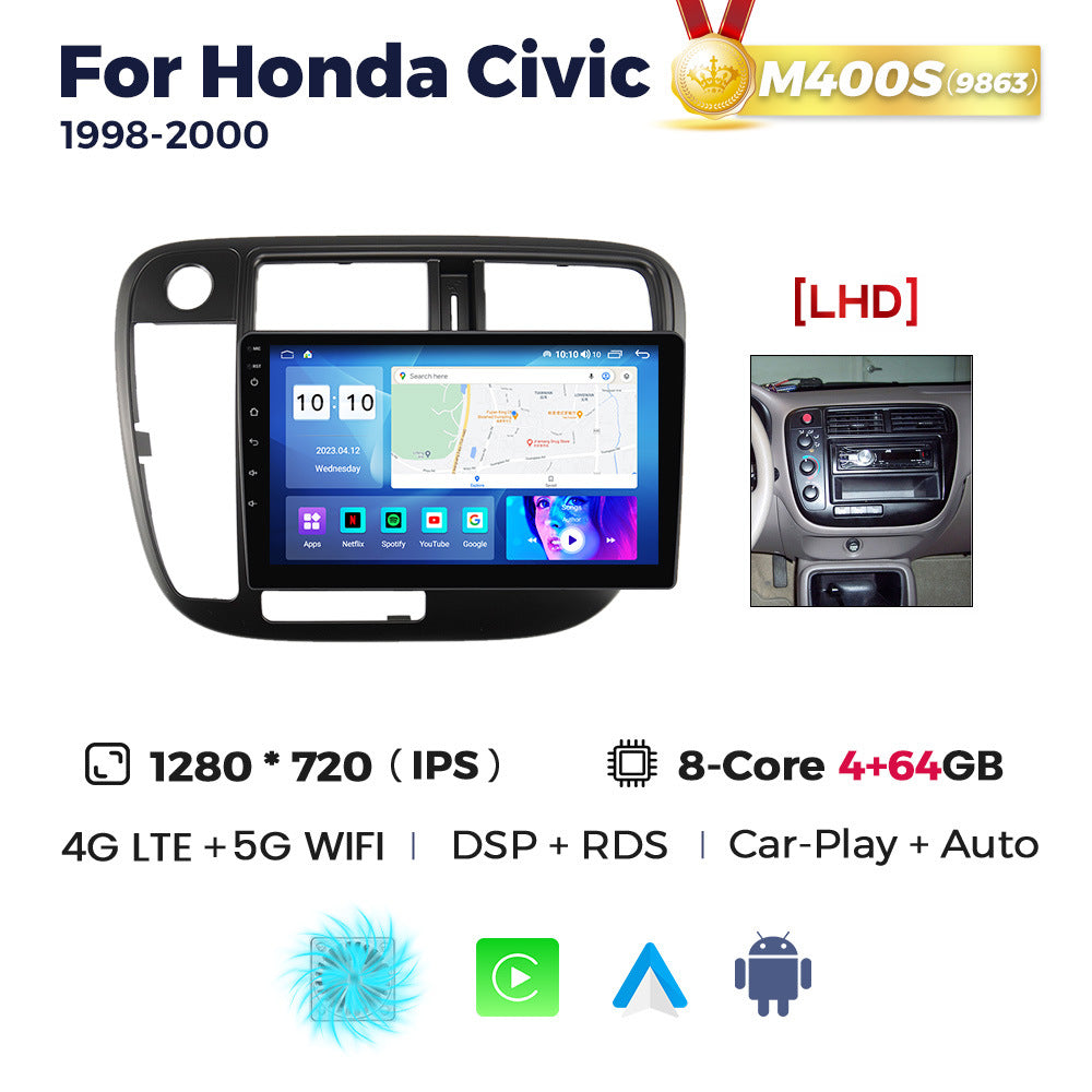 Suitable for honda civic 1998-2000 honda civic android car central control navigator bt5.0