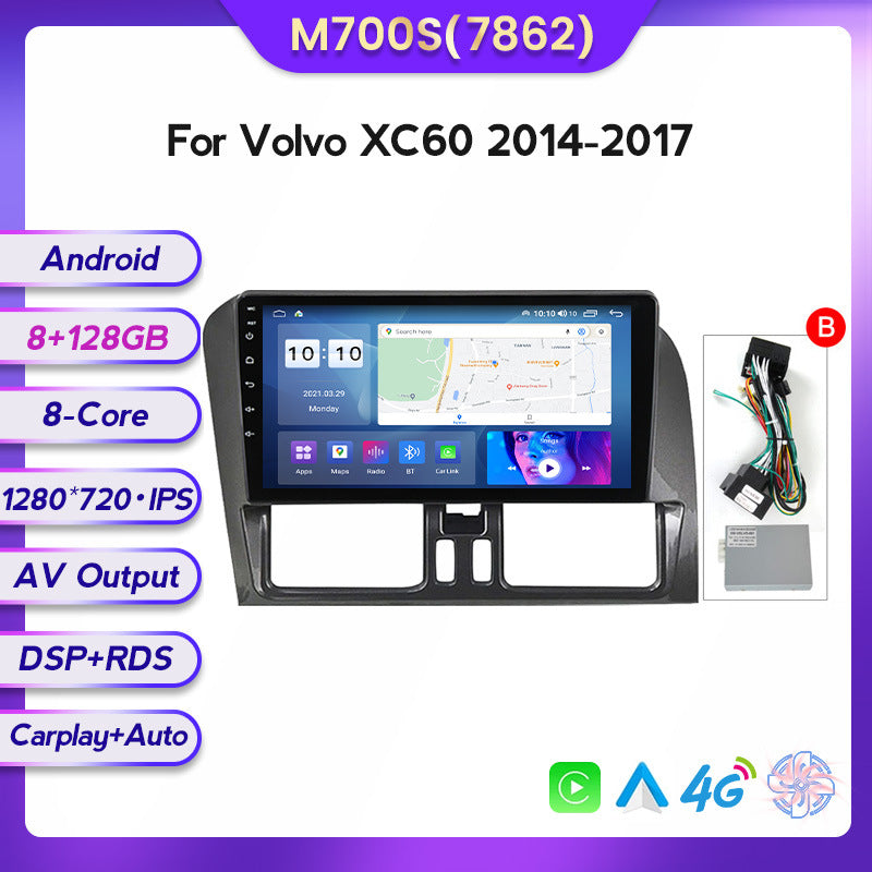 Suitable for volvo 14-17 volvo xc60 android large screen car navigation carplay cross-border supply