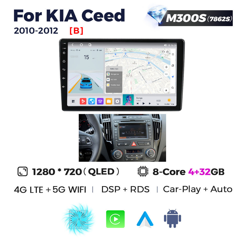 Suitable for kia ceed 2006 - 2012 kia ceed restoration smart android large screen car navigator