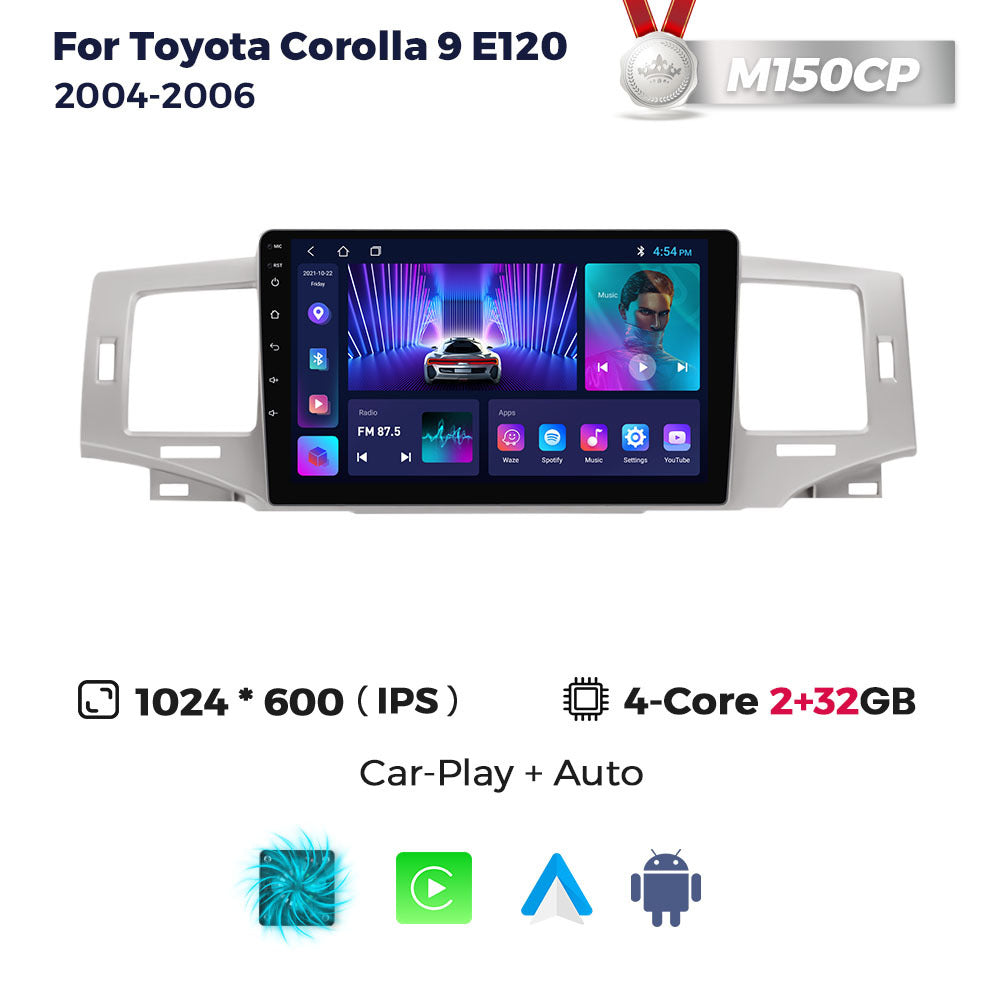 Suitable for toyota corolla 9 e120 2004-2006 car android navigation