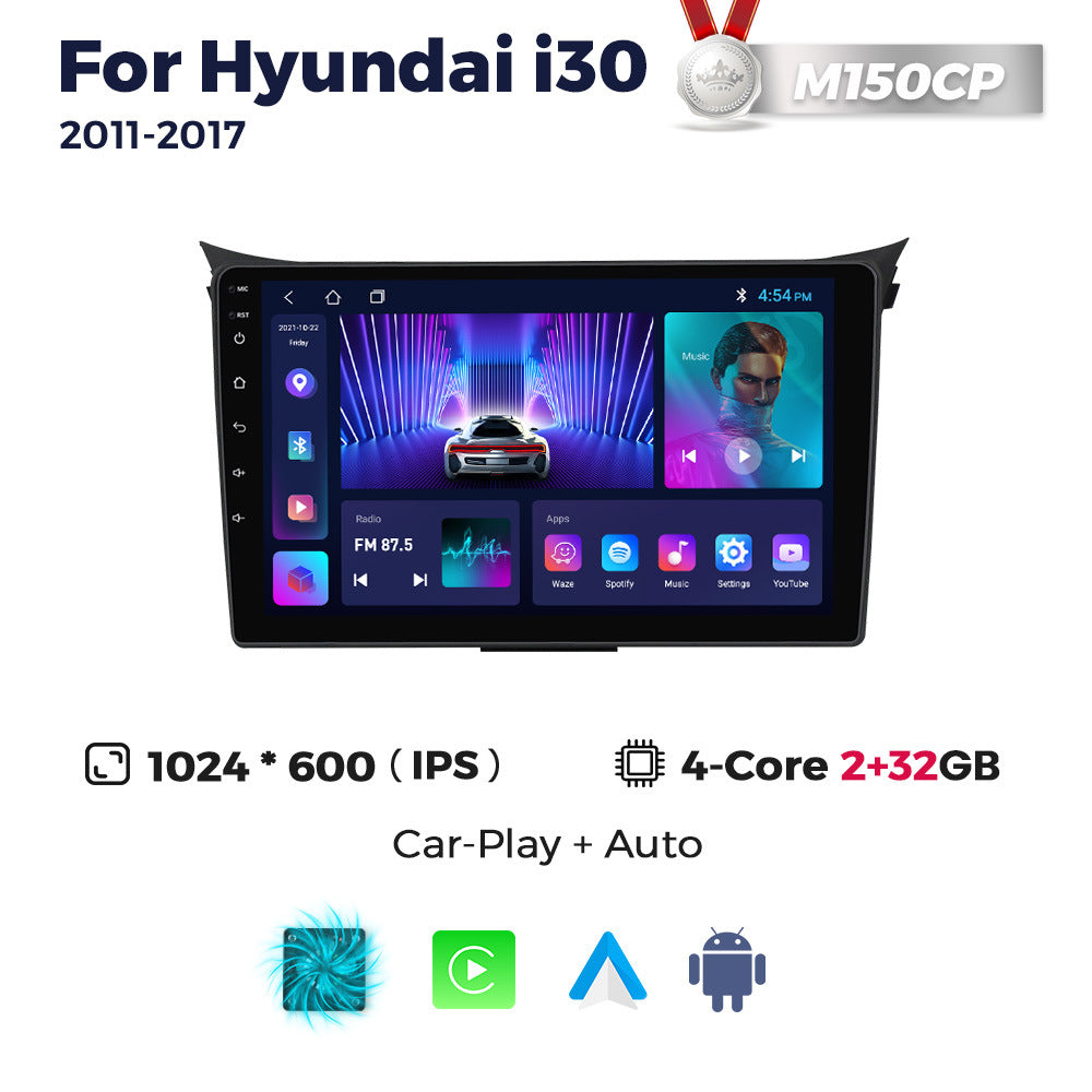 Suitable for hyundai i30 2011-2017 hyundai i30 android smart car navigation carplay
