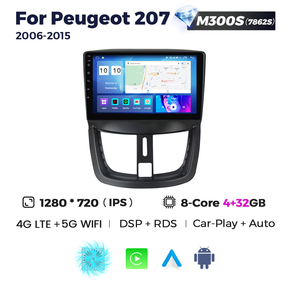 Suitable for peugeot 207 2006-2015 car android central control smart navigator