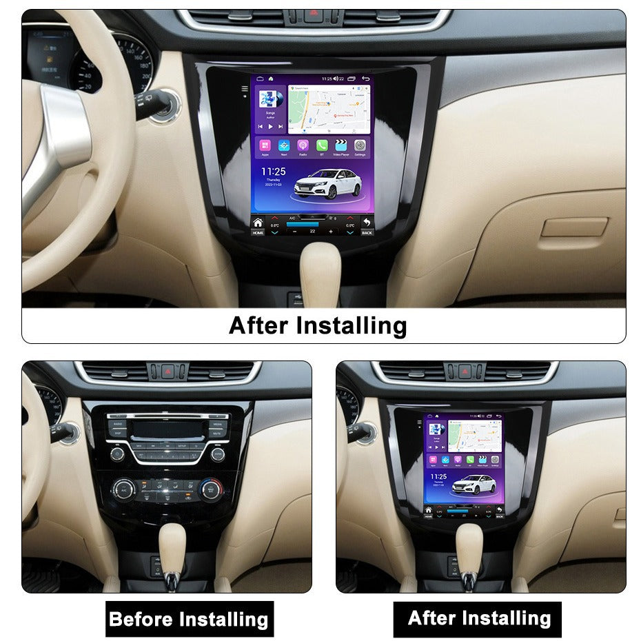Suitable for nissan x-trail 2014-2021 rogue nissan x-trail vertical screen car android navigation