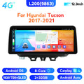 Suitable for Honda Tucson Tucson 17-21 Android central control car navigation all-in-one 12.3 inch