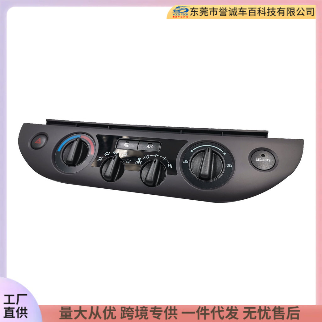 Cabin air conditioning panel for 2003-2006 toyota camry center console ac knob button panel