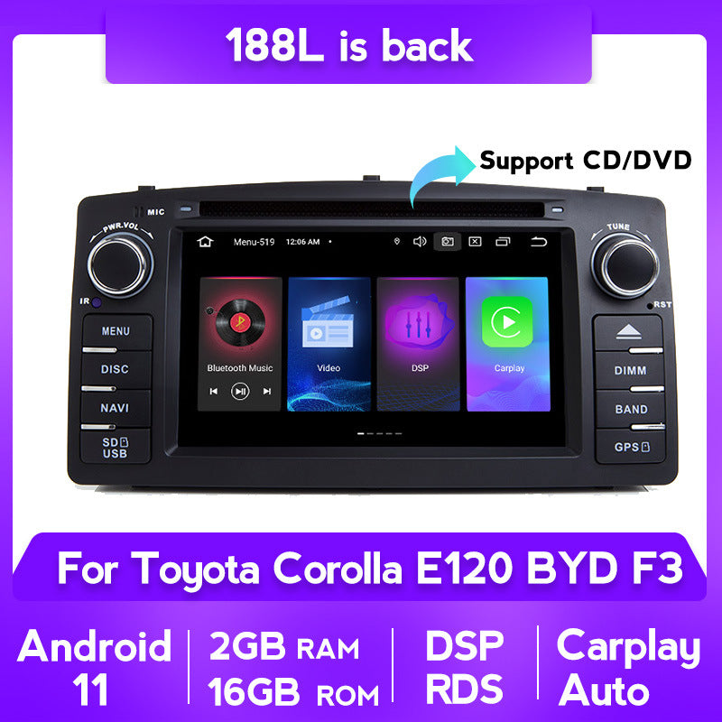 Suitable for BYD F3 E120 original car style car navigation all-in-one machine multimedia Android large screen