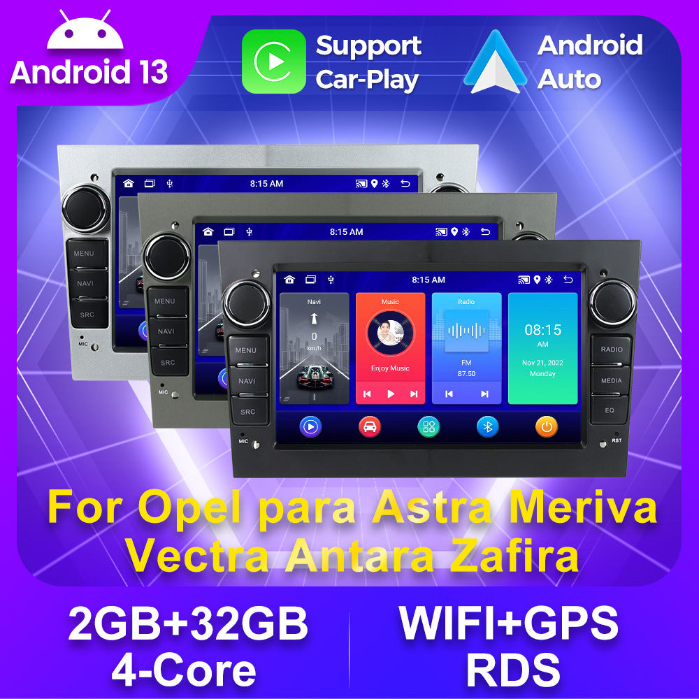 Cross-border special 7-inch Opel Android large-screen GPS car navigator reversing image all-in-one machine overseas version