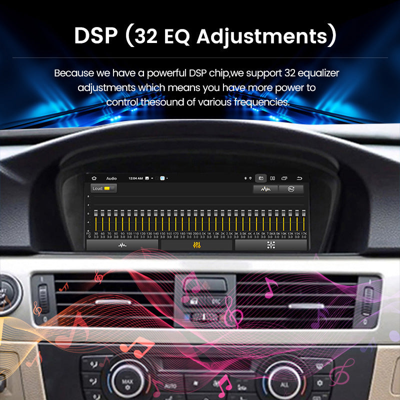 Suitable for BMW 3 Series/5 Series E60 E63 E90 E91 E92 Android Large Screen Central Navigation Radio