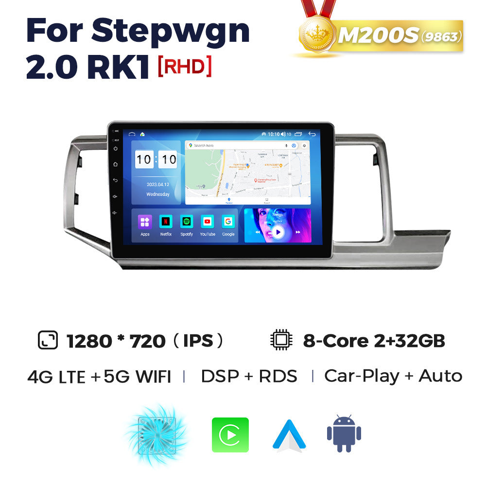 Suitable for honda stepwgn 2.0 rk1 rhd 09-15 honda stepwgn android car navigation