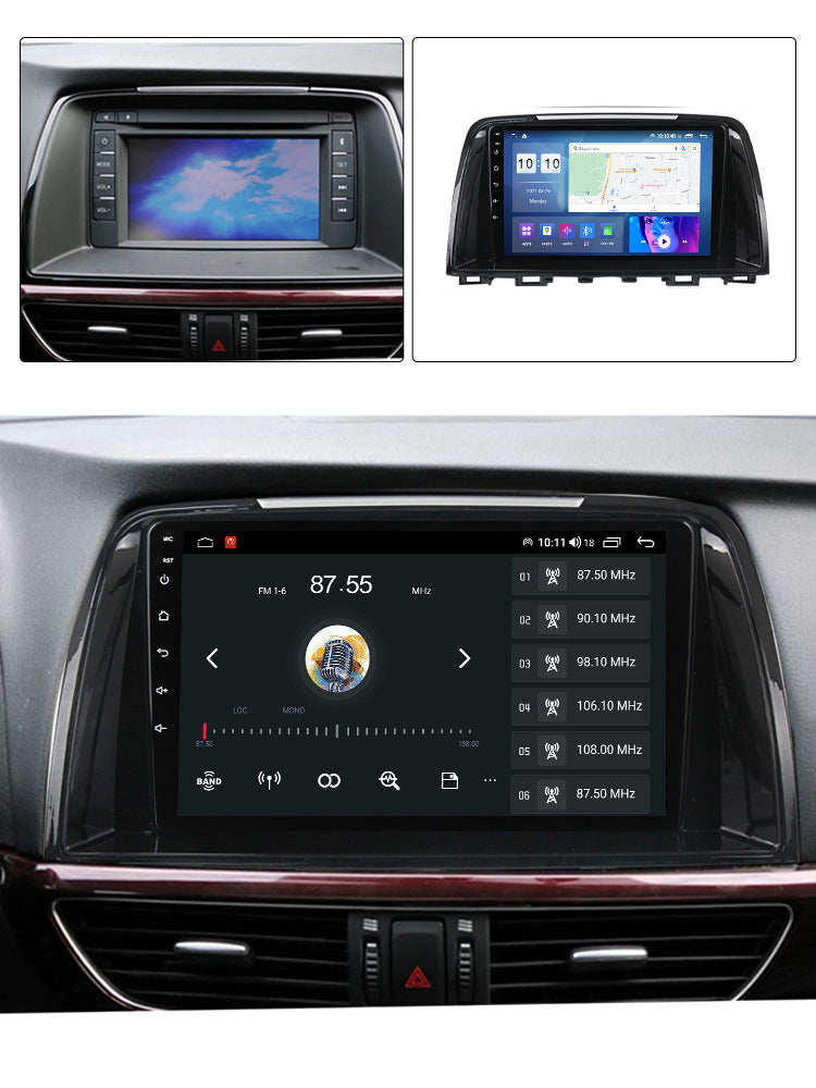 Suitable for Mazda 6 12-17 modified Android large screen central control car navigation screen 8 + 128G
