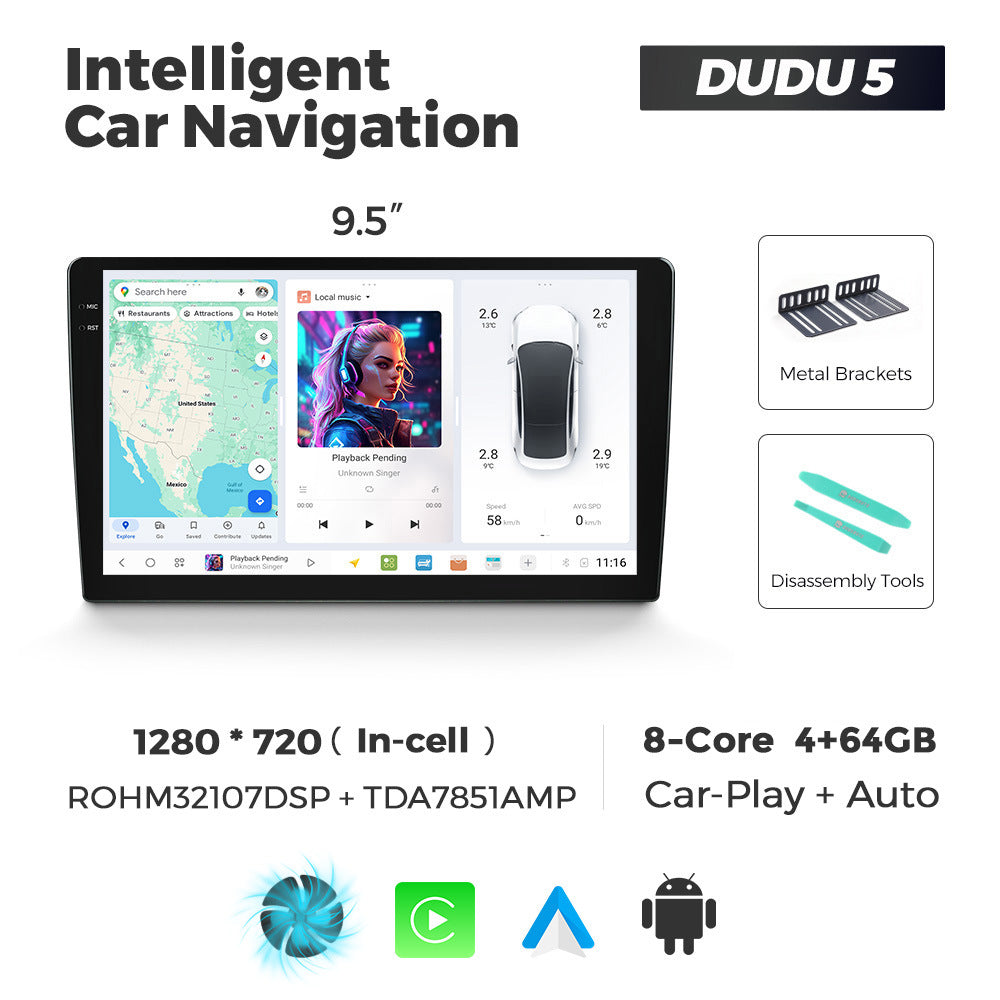 Suitable for dudu6, dudu7, and mekede dudu liangshan overseas edition smart modified android interactive navigation systems