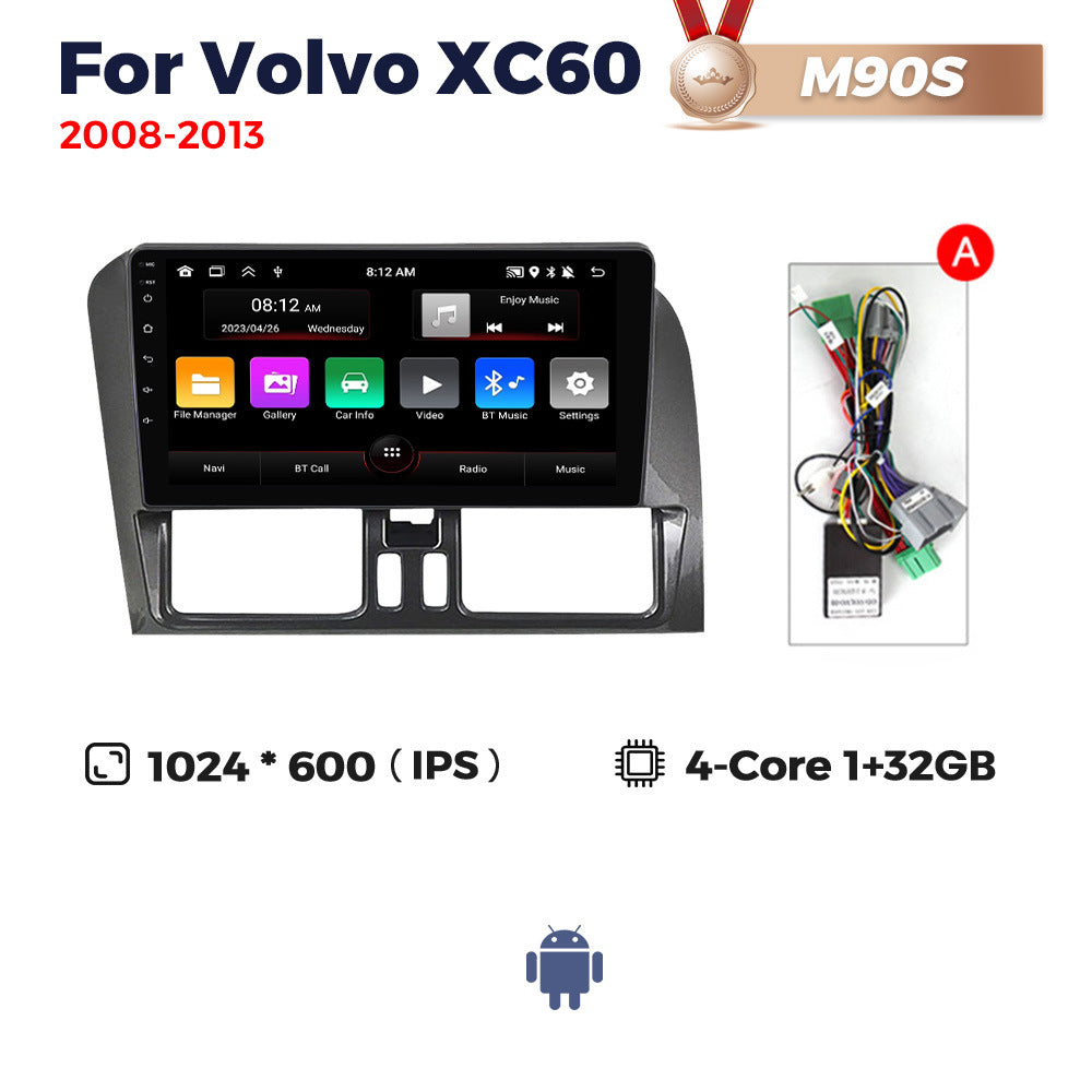 Suitable for volvo 08-13 volvo xc60 android large screen car navigation carplay cross-border supply