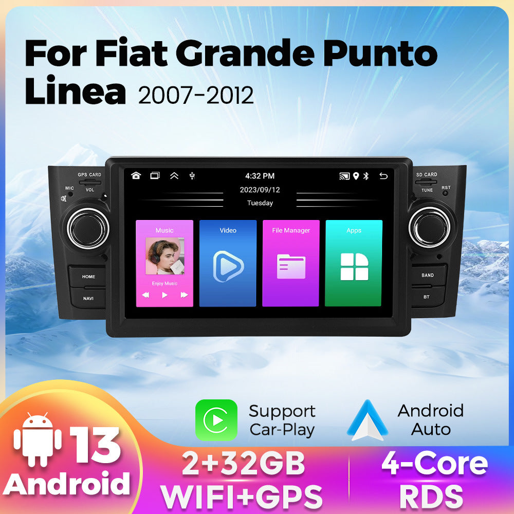 Cross-border wholesale fiat grande punto linea 2007-2012 android navigator one-piece purchase