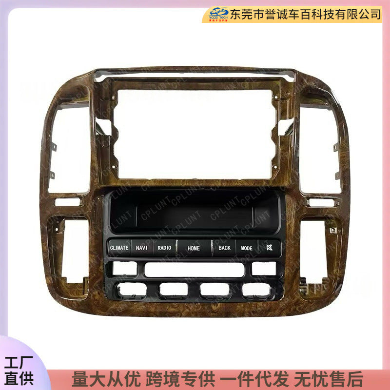 Suitable for 98-03 cool road ze lc100 lexus lx470 central control navigation panel restoration face frame lexus