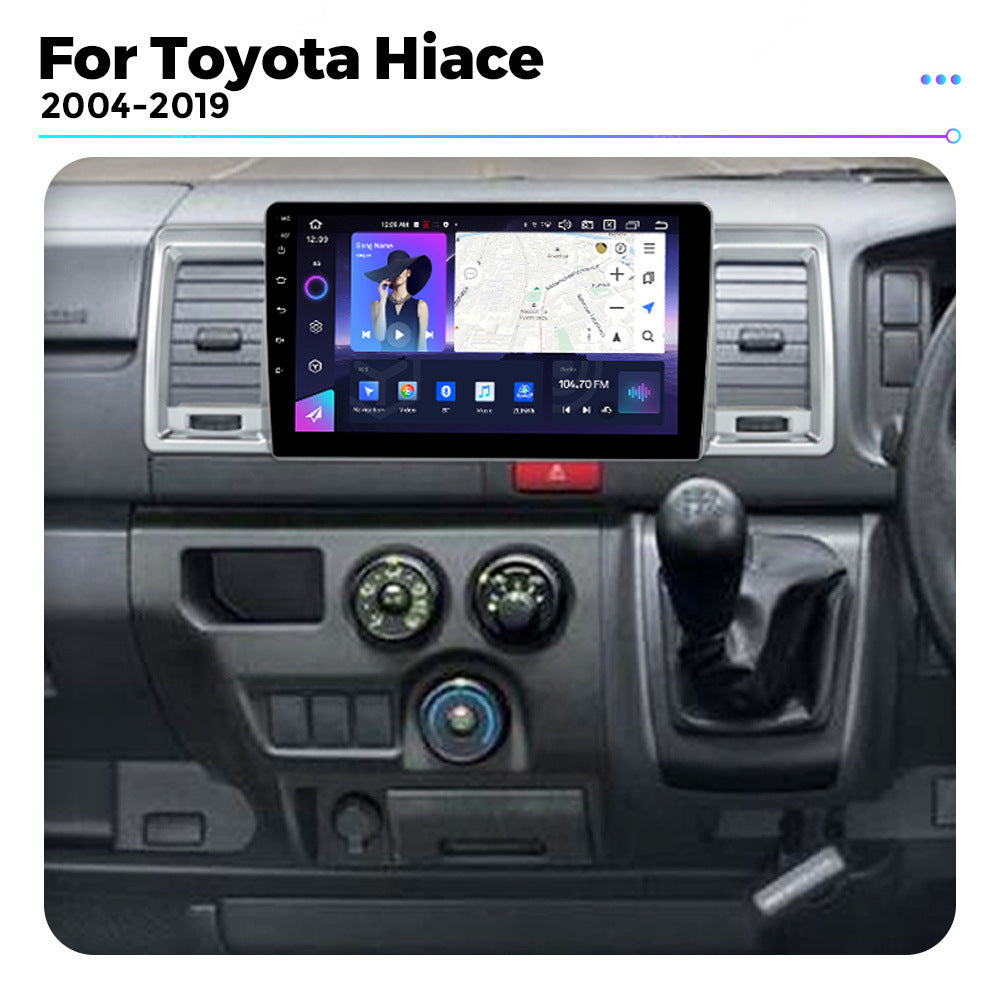 Suitable for toyota hiace 2004-2019 toyota hiace right-hand drive large screen android smart navigator