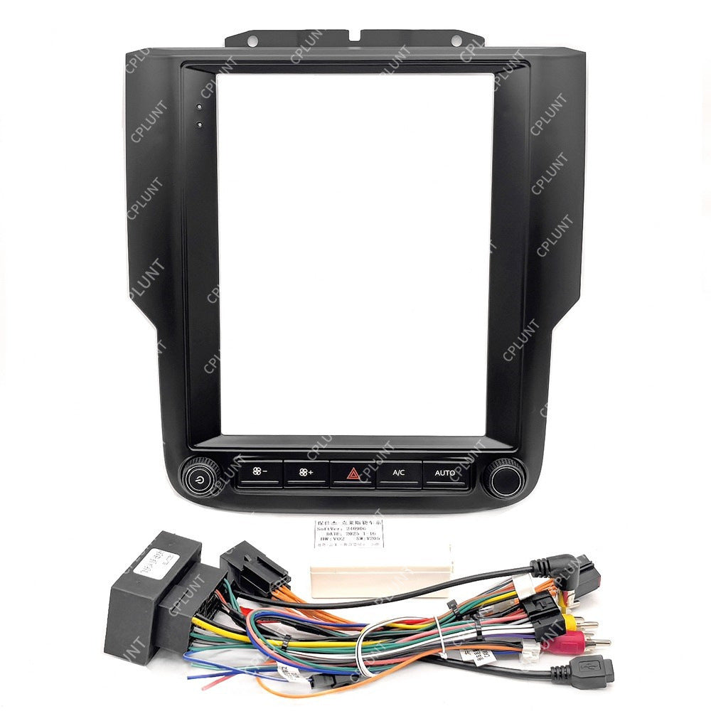 Suitable for 13-19 dodge ram dodge ram central control navigation surface frame restoration panel versatile frame bracket