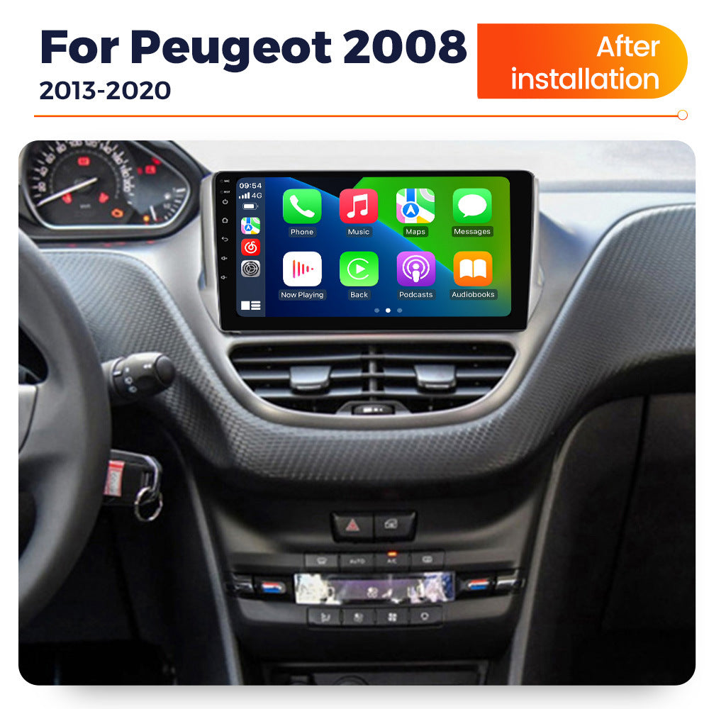 Suitable for 13-20 peugeot 2008 peugeot 2008 android car navigation wireless carplay