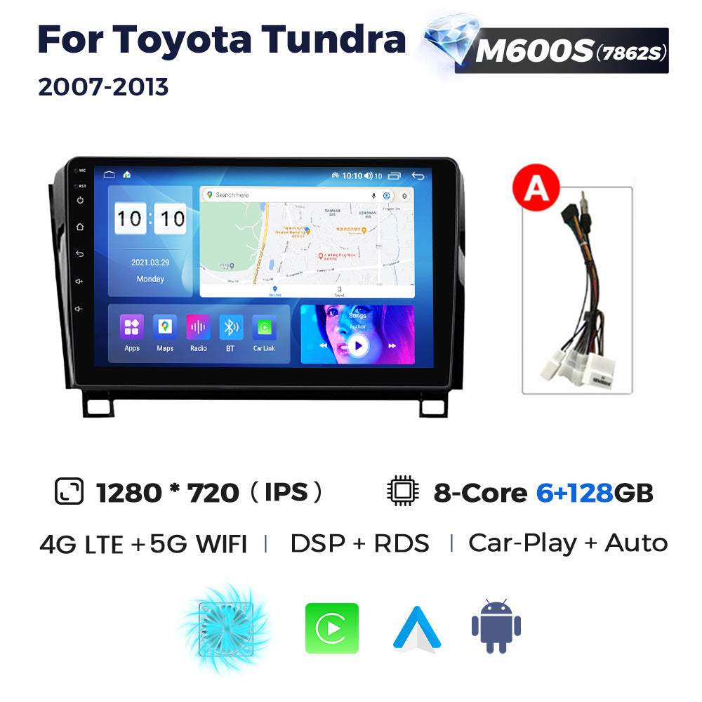 Applicable to Toyota Tundra 2007-2013 Android large screen central control navigation Bluetooth Carplay