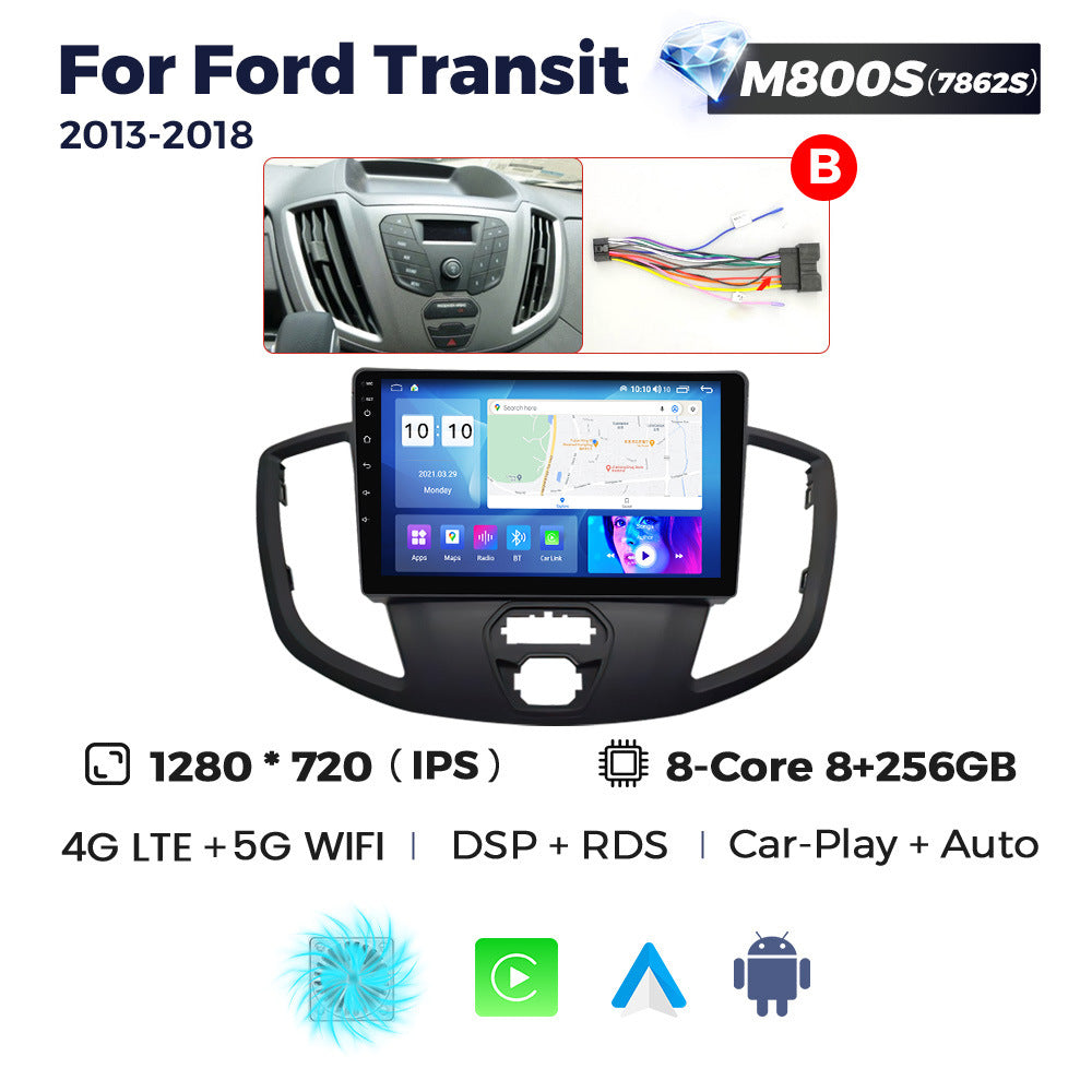 Suitable for ford transit 2013-2018 ford transit ab two android car central control navigators