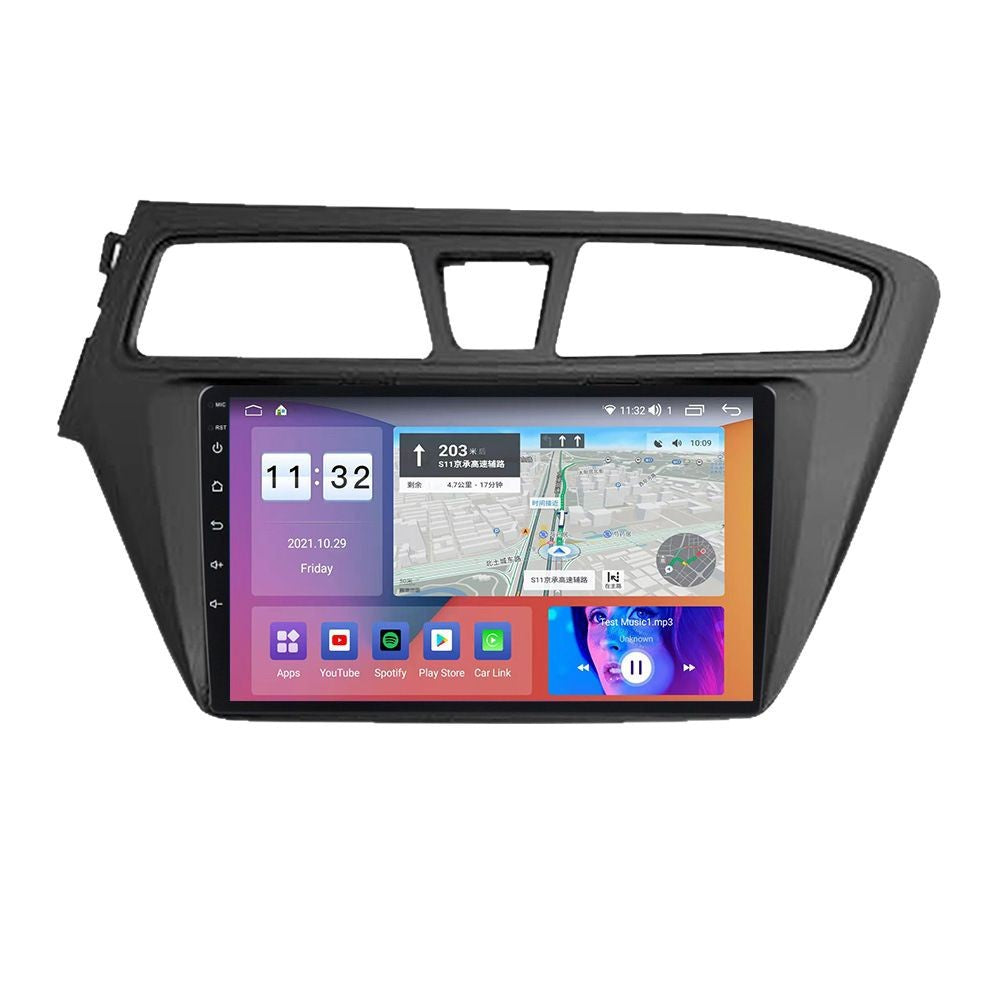 Suitable for hyundai i20 2015-2017 hyundai i20 left-hand drive right-hand drive large screen android car navigation
