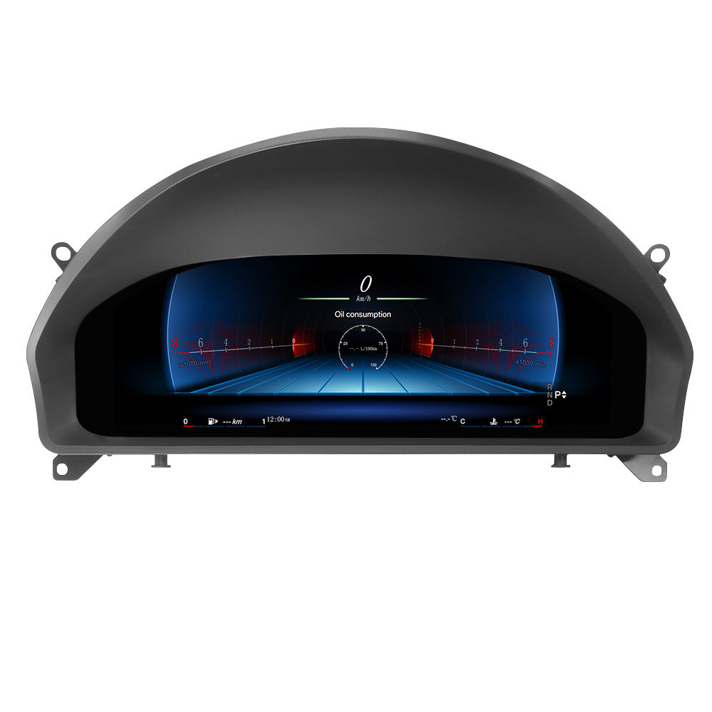 Suitable for Mercedes-Benz W204 C-Class 2008-2010 modified and upgraded full LCD instrument panel 12.3 inches