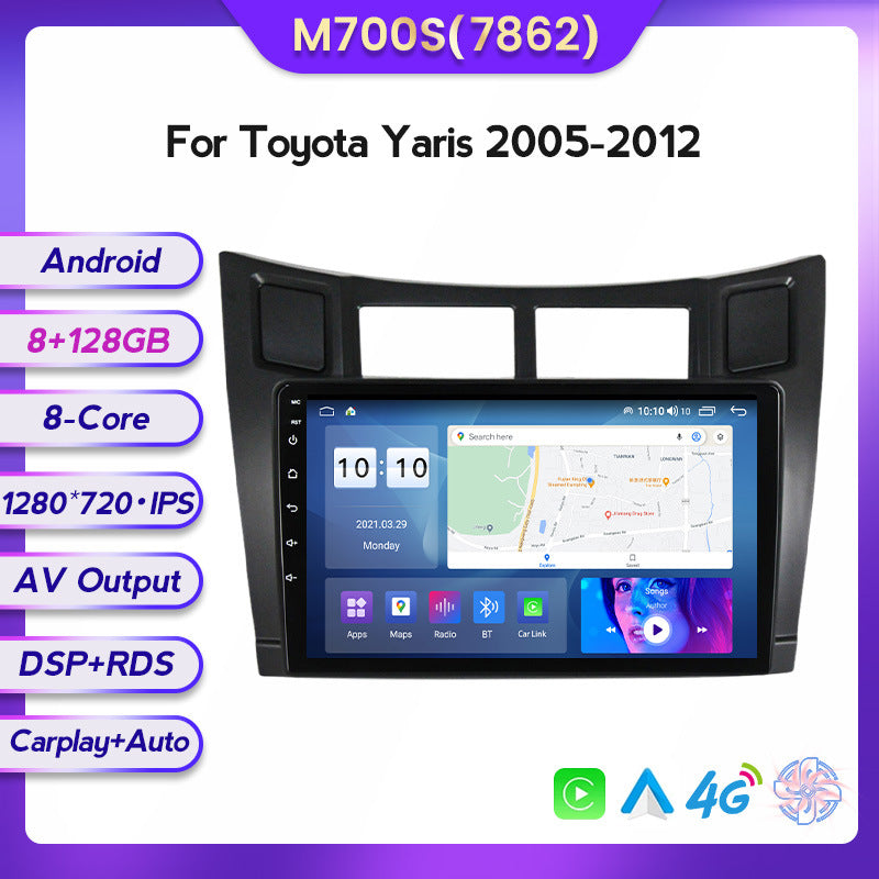 Suitable for toyota yaris 2005-2012 toyota yaris car android navigator carplay
