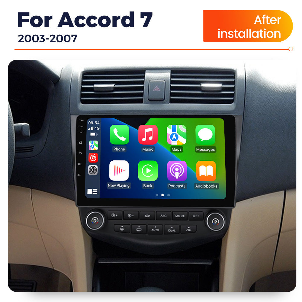 Suitable for 03-07 honda seventh generation accord accord7 android large screen car navigation wireless carplay