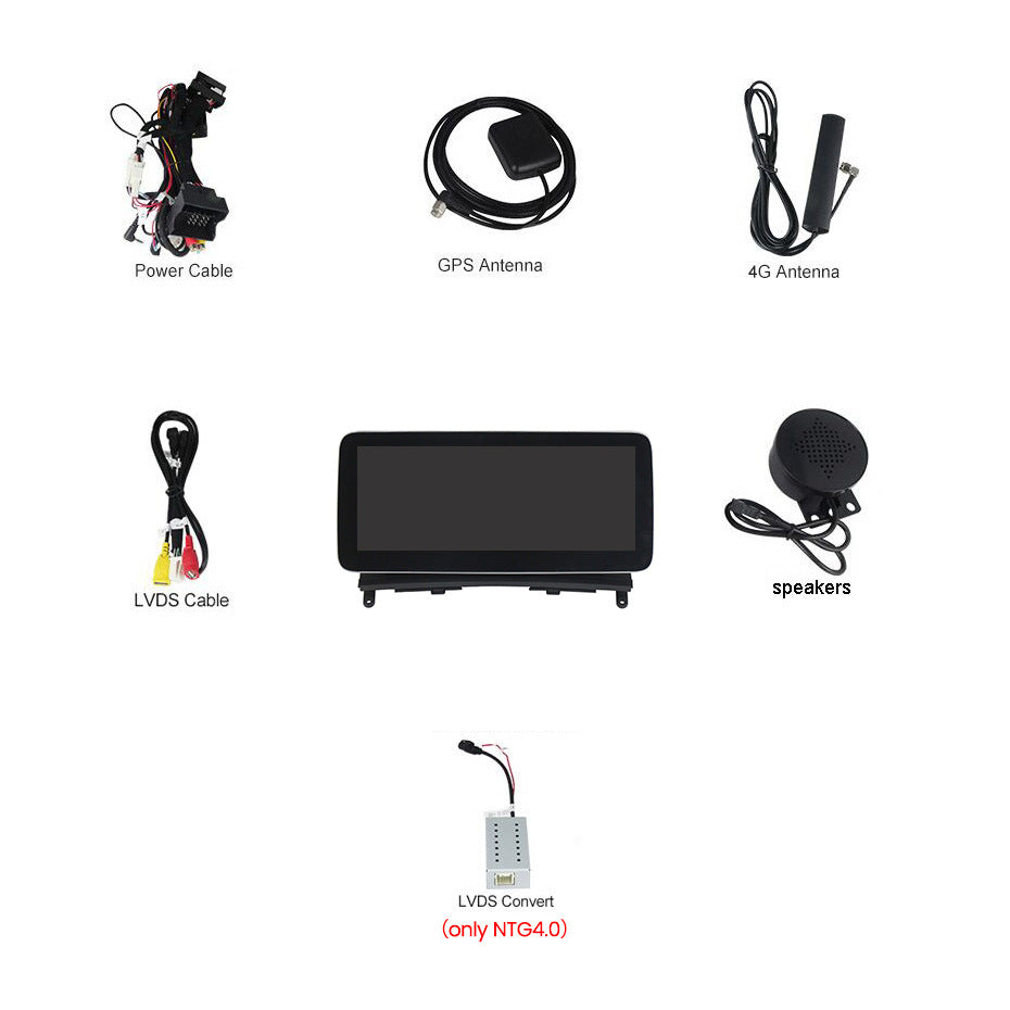 Suitable for c class w204/s204 mercedes-benz c-class ntg4.0 2007-2009 android car navigation