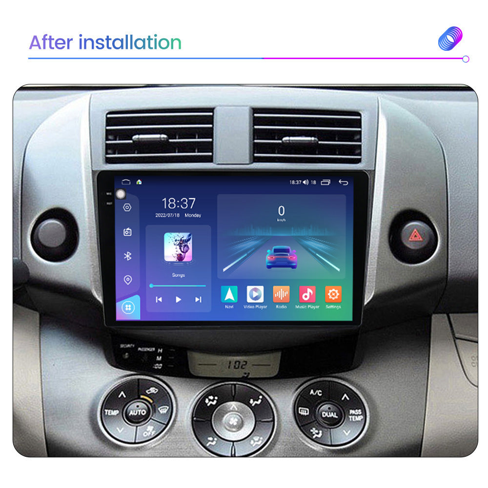 Suitable for Toyota RAV4 05-13 to Android large screen central control car navigation M6pro 8 + 256G