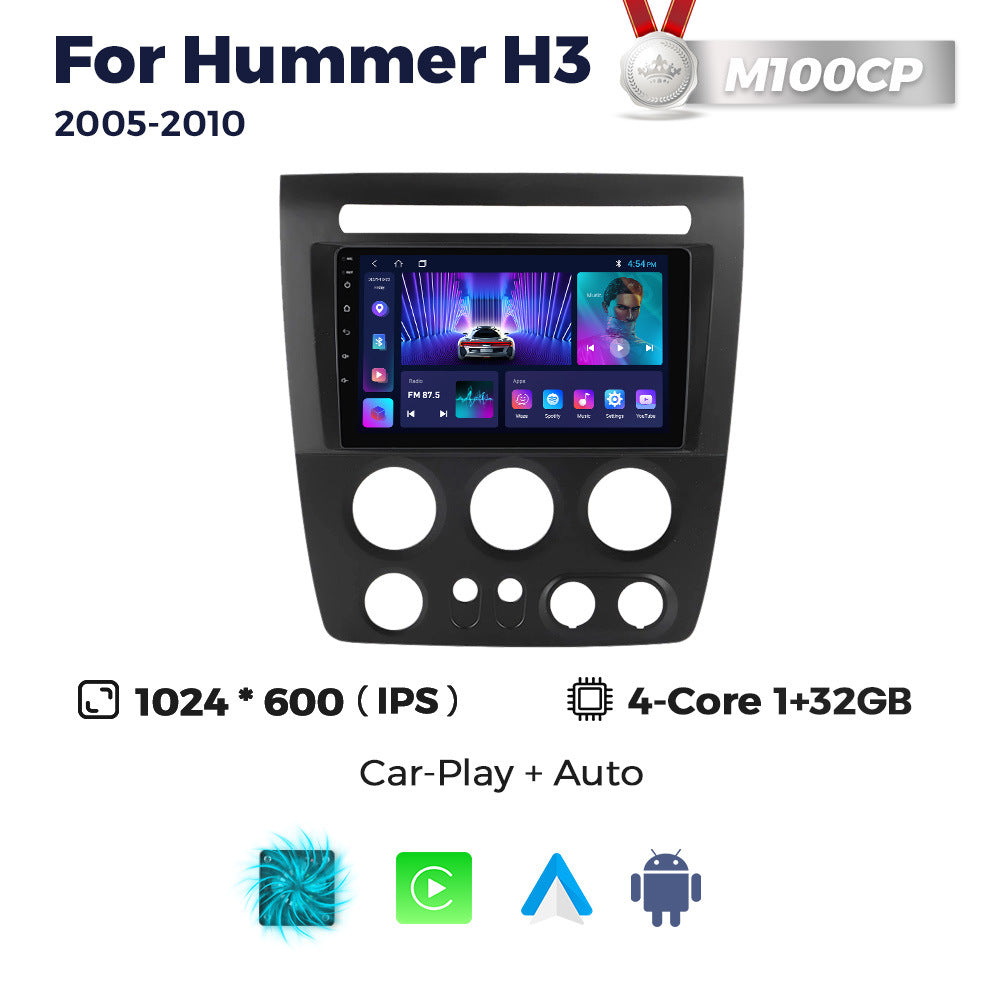 Suitable for hummer h3 2005-2010 hummer h3 smart android large screen car navigation