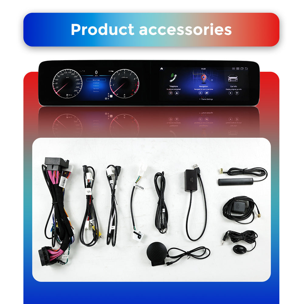 Suitable for benz e class e220 v213 ntg5.0 ntg5.5 mercedes-benz e-class dual-screen interaction