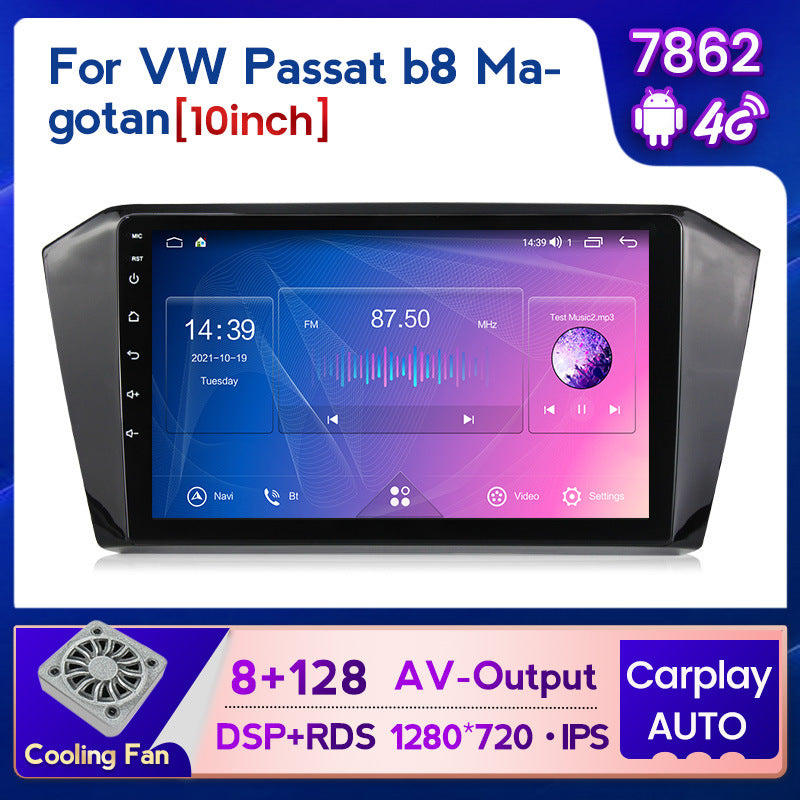 Suitable for volkswagen passat b8 magotan 2016-2020 models, in-car central control gps navigation wireless carplay