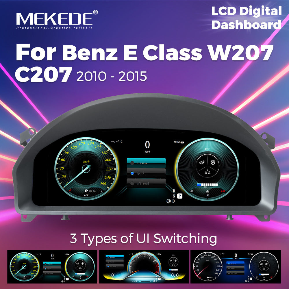 Suitable for benz w207 ntg4.0 ntg4.5 2010-2013 mercedes-benz lcd screen instrument display