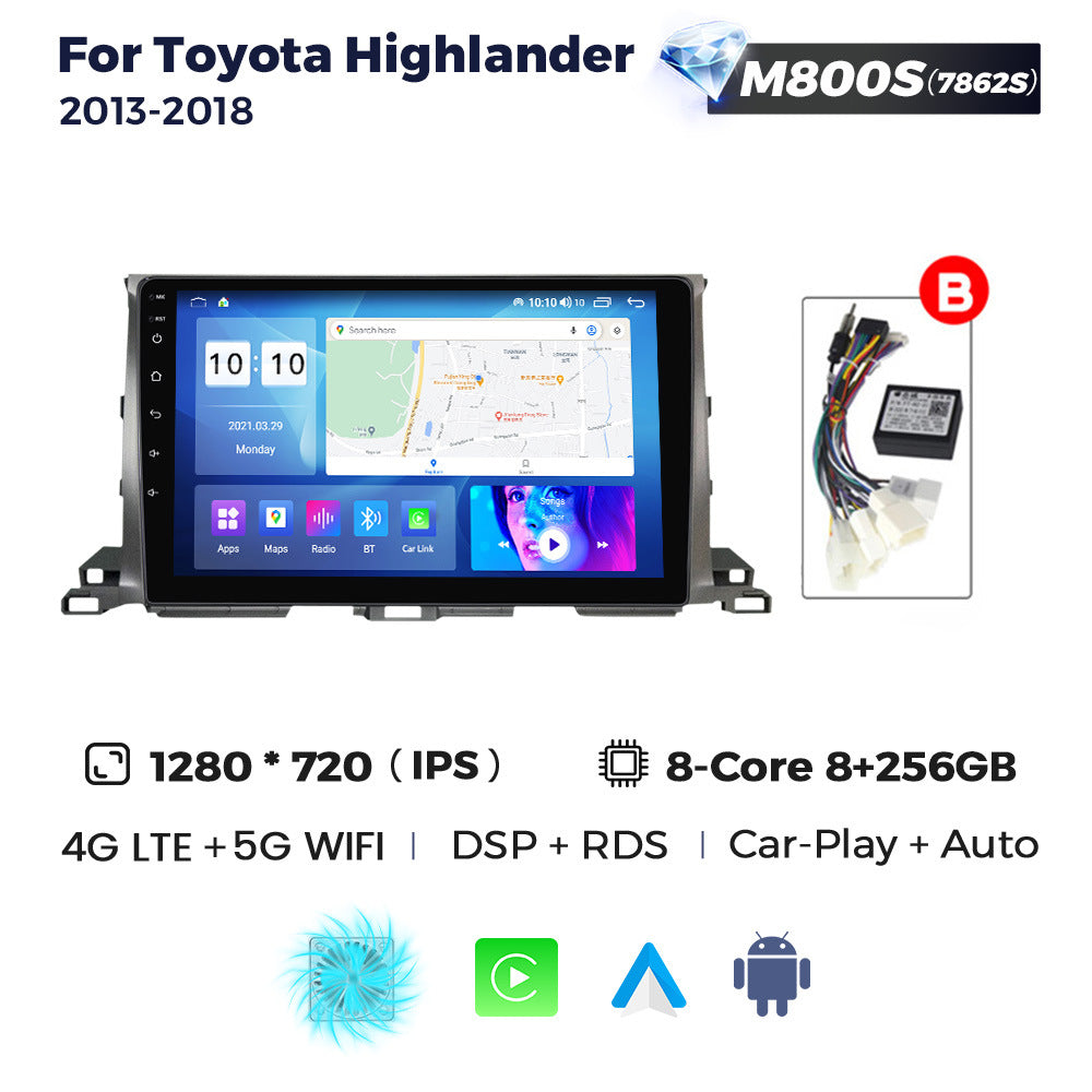 Suitable for toyota highlander 2013-2018 toyota highlander car central control android navigation
