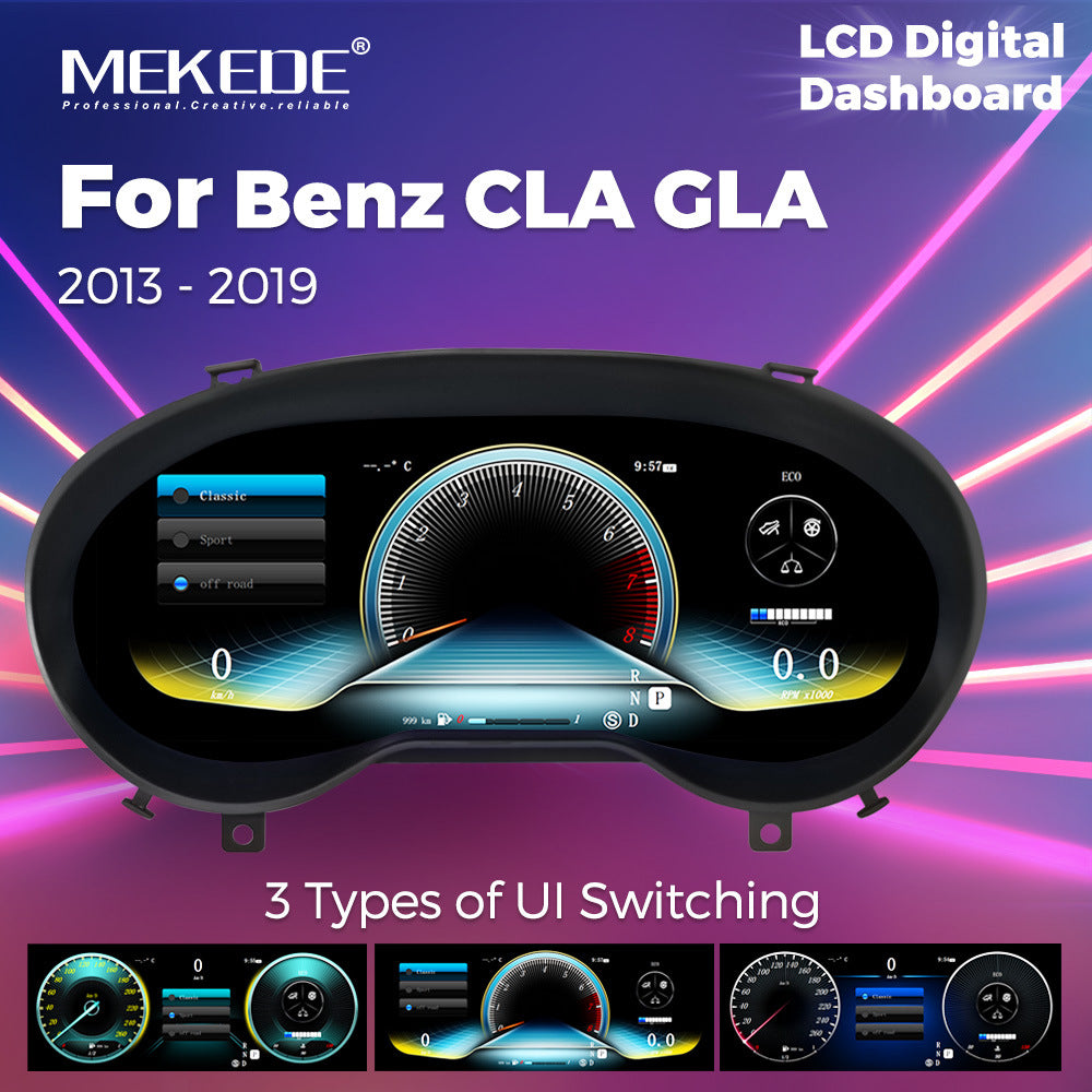 Suitable for benz a 13-17 cla 13-19 gla 15-19 mercedes-benz lcd screen instrument display