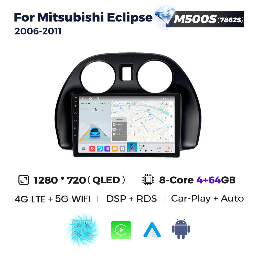 Applicable to Mitsubishi Eclipse 2006-2011 Android large screen central control navigation radio Bluetooth Carplay