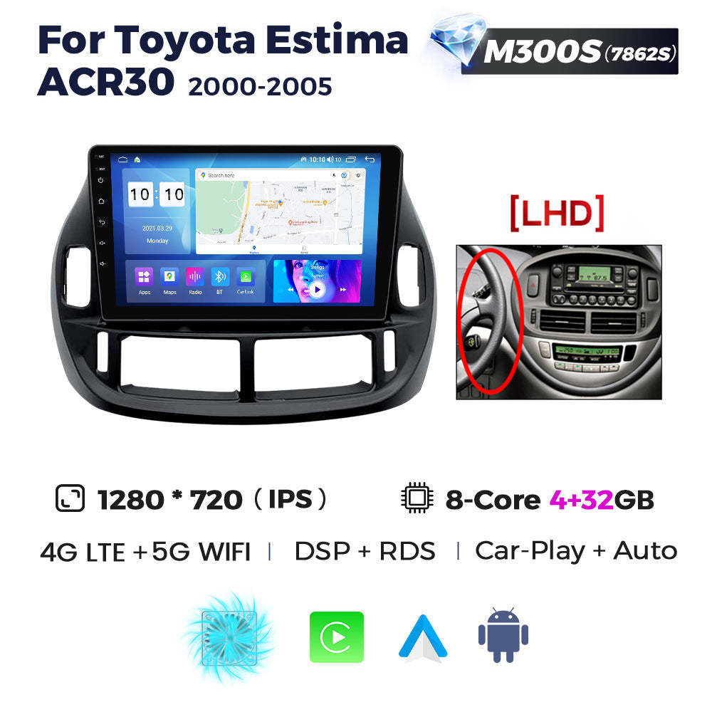 Suitable for 2004 toyota estima acr30, android head unit with wireless carplay for in-car entertainment