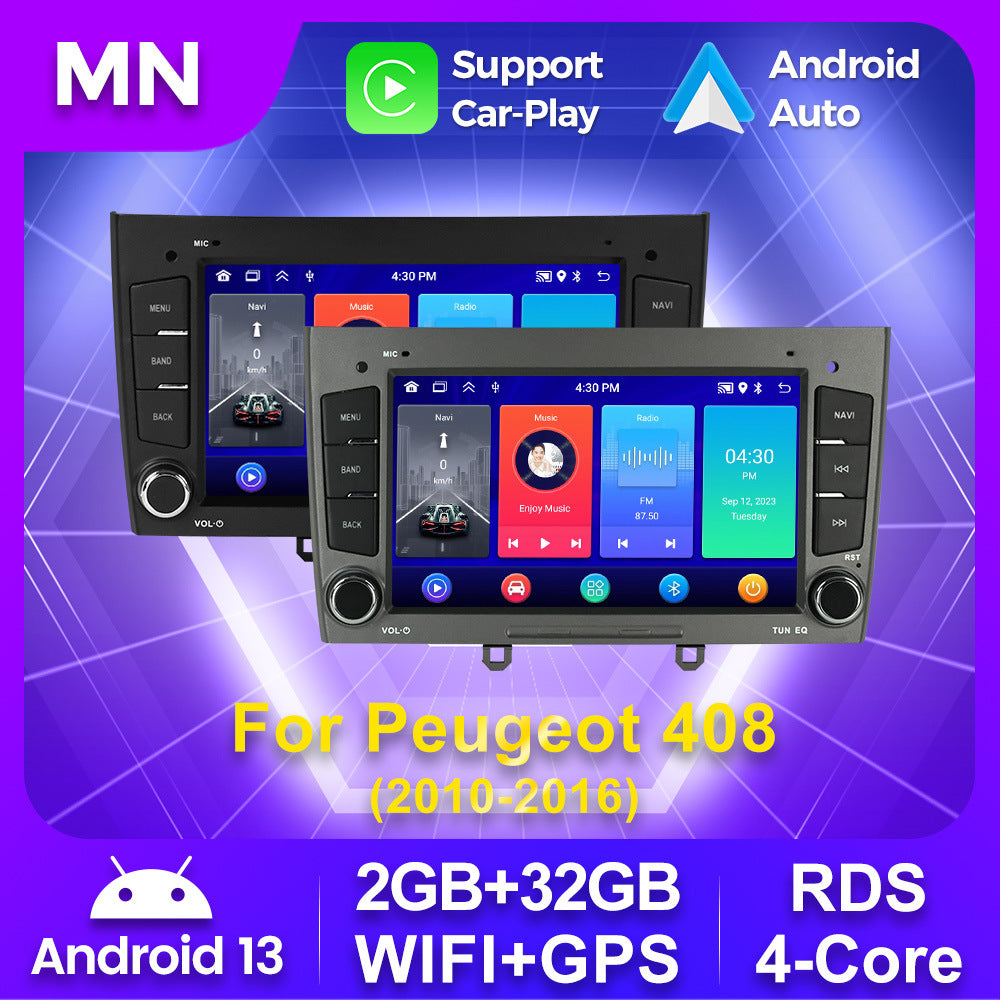 Suitable for 7" 8227-for peugeot 408 2010-2016 logo 408 android smart navigator