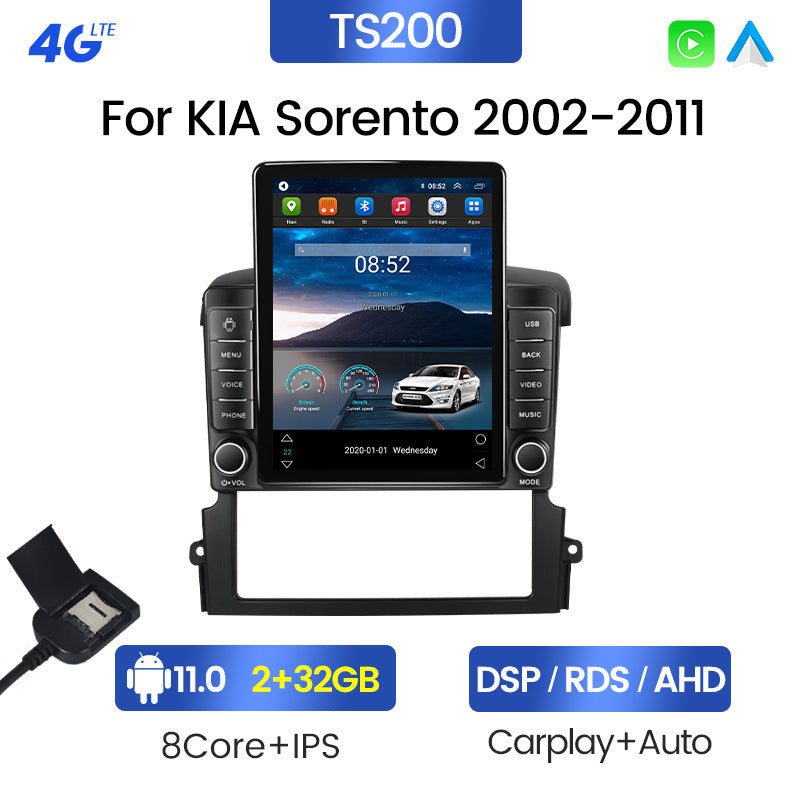 Suitable for kia sorento 2002-2011 kia sorento stone monument machine vertical screen android navigator