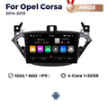 Suitable for opel corsa 2014-2019 opel car central control android navigator wireless carplay