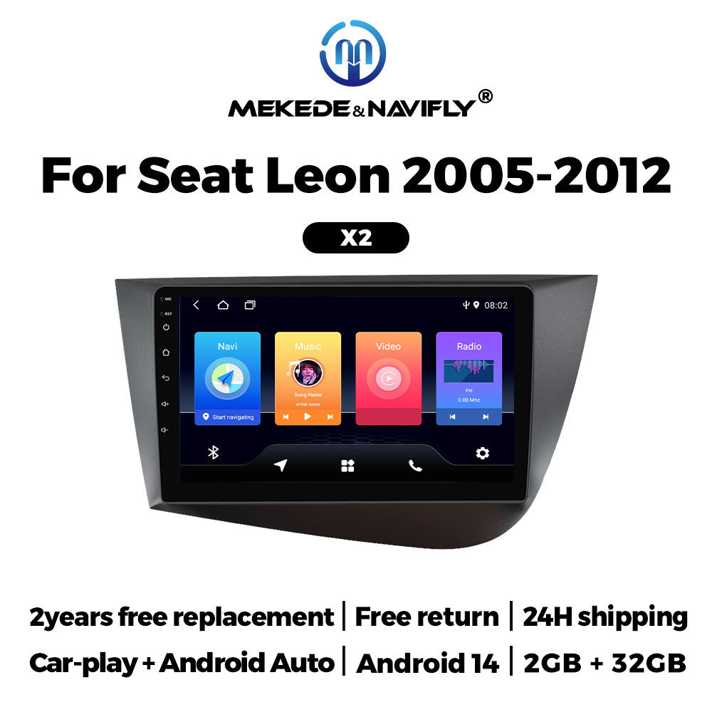 Suitable for seat leon 2005-2012 seat android car navigation smart wireless carplay