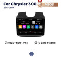 Suitable for chrysler 300 2011- 2014 dodge chrysler 300 android large screen car navigation