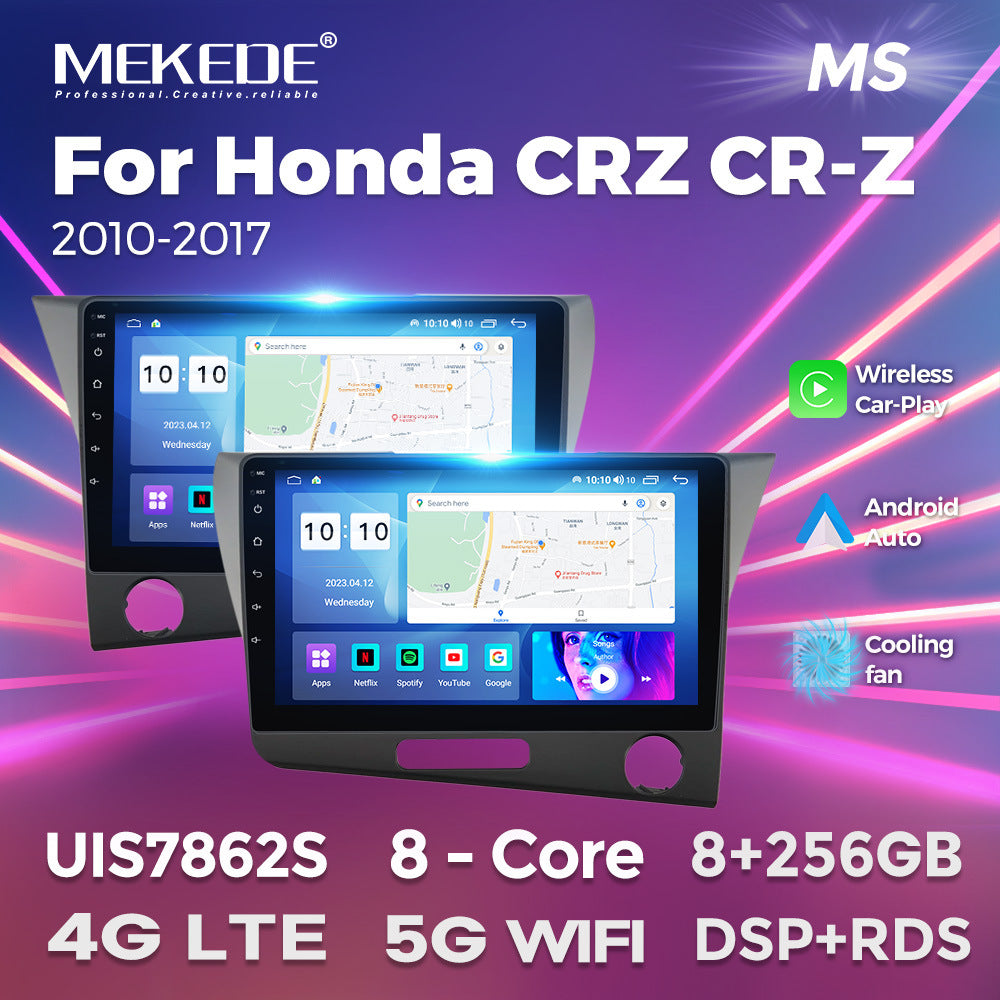 Suitable for honda crz cr-z 2010-2017 honda crz android car smart navigation carplay
