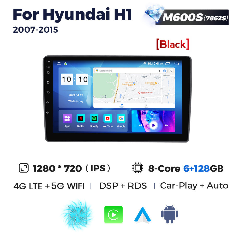 Suitable for hyundai h1 2007-2015 9inch hyundai h1 android car central control smart navigator