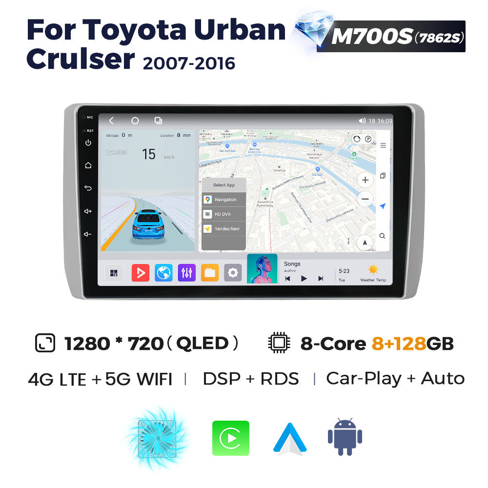 Suitable for toyota urban cruiser 2007-2016 toyota suv android car smart navigation