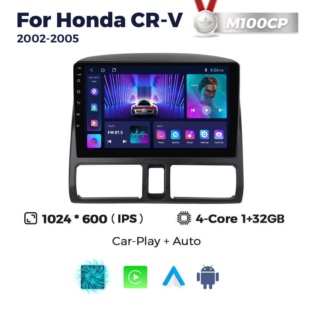 Suitable for 02-05 honda crv honda crv car large screen android navigator wireless carplay