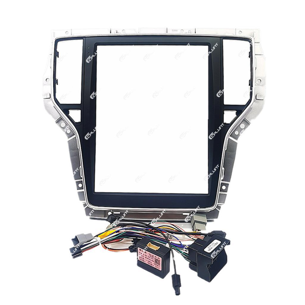 Suitable for roewe rx5 center console dvd panel restoration android large screen navigation frame versatile set frame