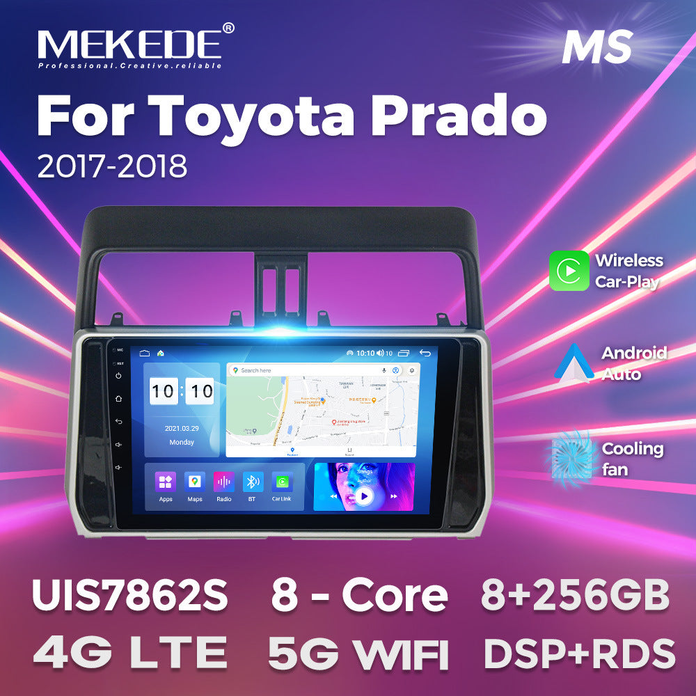 Suitable for toyota prado, land cruiser prado, car android head unit with carplay