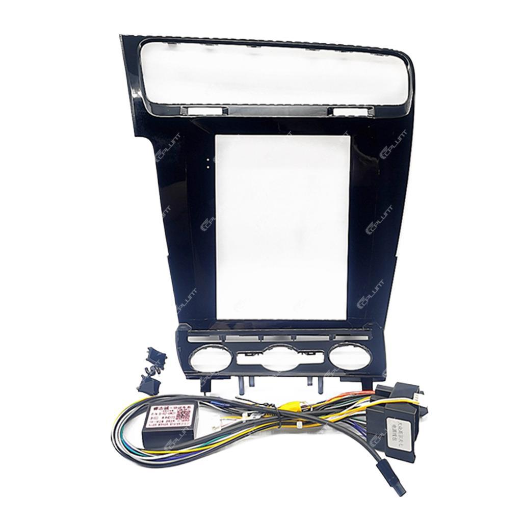 Suitable for volkswagen volkswagen central control dvd panel restoration android large screen navigation surface frame versatile set frame